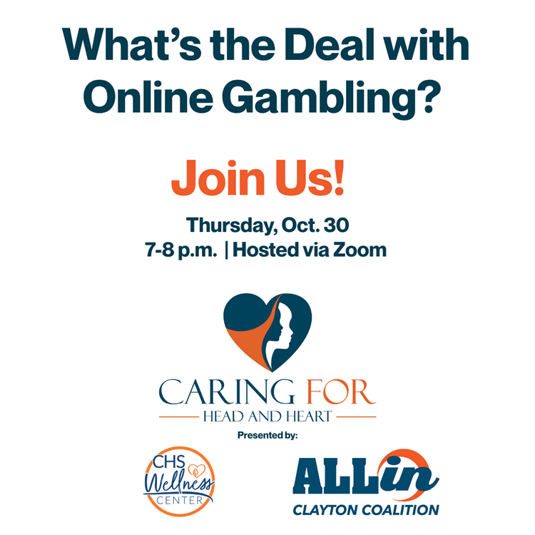  Online Gambling Caring for Head and Heart graphic