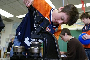 Alex - button making