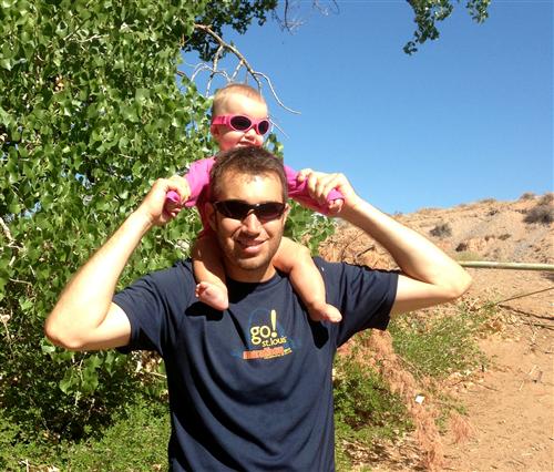 Hiking along the Rio Grande 